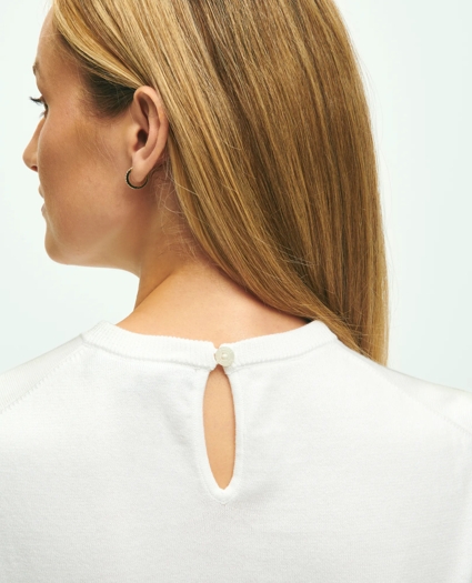 Cotton Sweater With Removable Ruffle Collar, image 6
