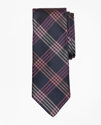 Oversized Plaid Tie