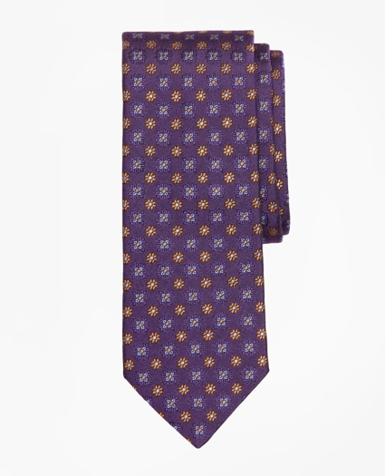 Multi-Flower Medallion Tie