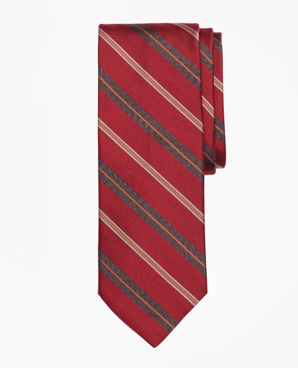 Alternating Multi-Split Stripe Tie