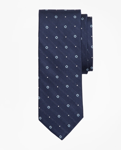 Textured Flower Tie
