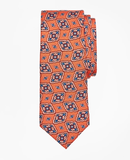 Medallion Print Tie