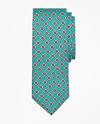 Medallion Print Tie