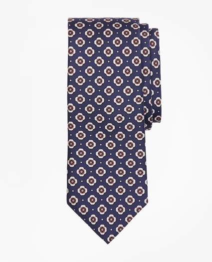 Medallion Print Tie