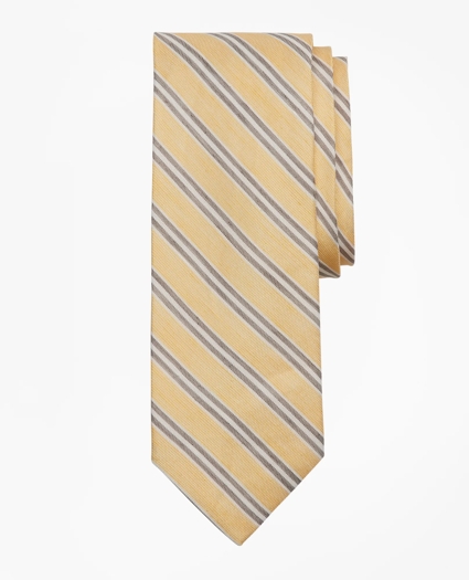 Linen and Silk Stripe Tie
