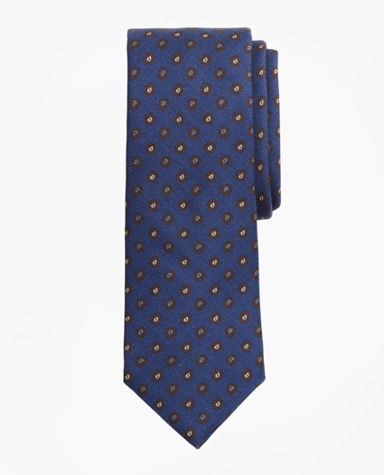 Pine  Print Wool Tie, image 1