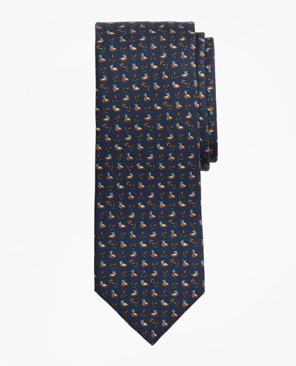 Duck Print Tie, image 1
