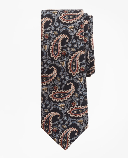 Paisley Chevron Print Tie
