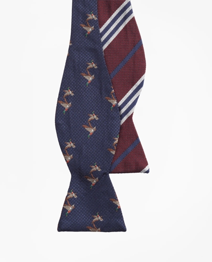 Flying Ducks with BB#1 Stripe Reversible Bow Tie, image 2