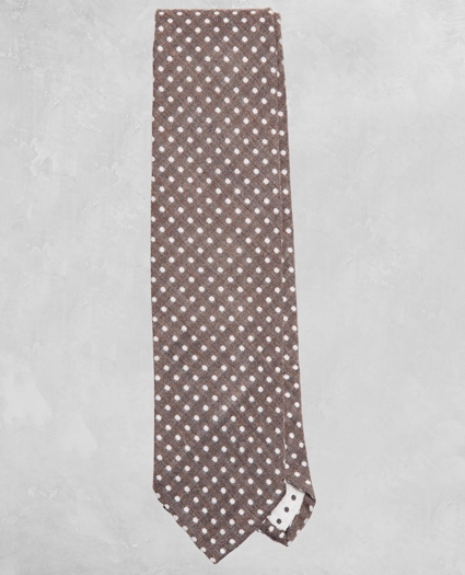 Golden Fleece® Dotted Wool-Silk Tie