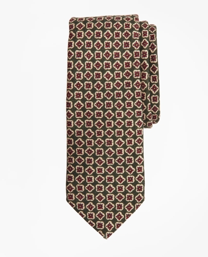 Wool Neat Print Tie