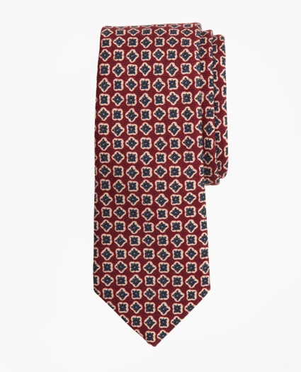 Wool Neat Print Tie