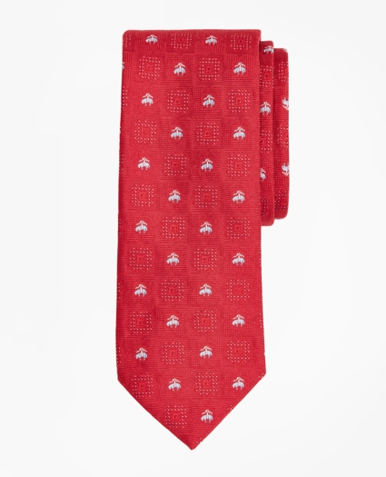 Medallion and Fleece Tie