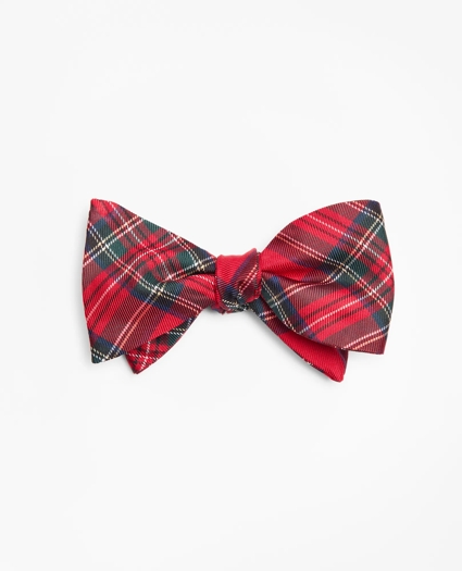 Prince of Wales Tartan Bow Tie, image 1