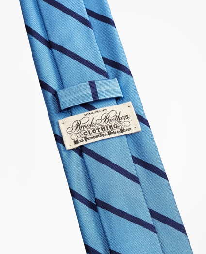 Limited Edition Archival Collection BB#3 Striped Rep with Crest Silk Tie, image 2