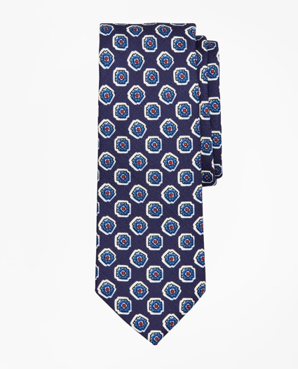 Medallion Print Tie