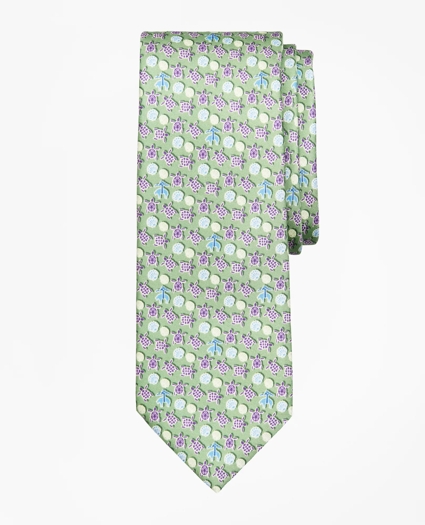 Fleece and Sea Turtle Tie