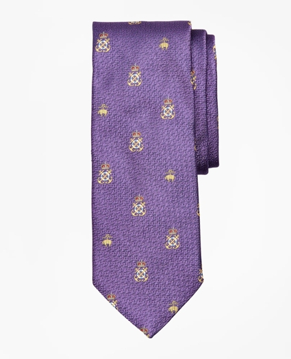 Fleece and Anchor Shield Tie