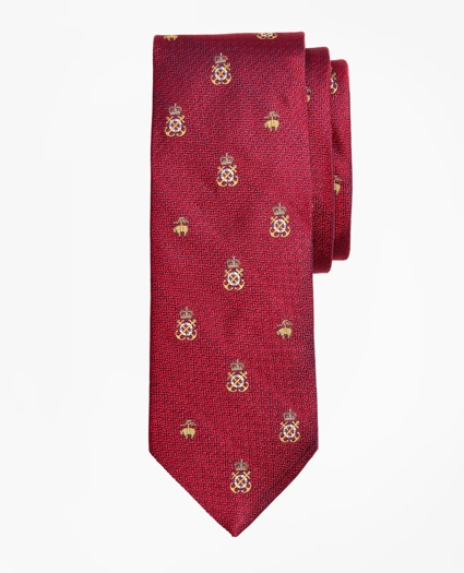 Fleece and Anchor Shield Tie, image 1