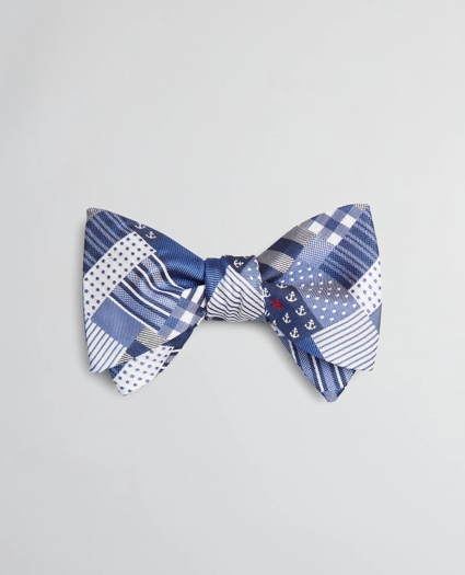 Fun Patchwork Bow Tie, image 1