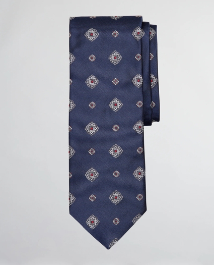 Spaced Medallion Tie