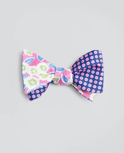 Floral with Dots Bow Tie, image 1