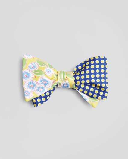 Floral with Dots Bow Tie, image 1