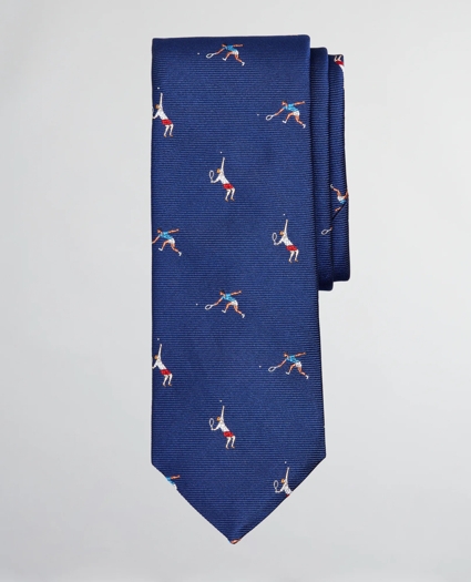 Tennis Player Tie