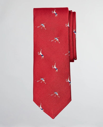 Tennis Player Tie