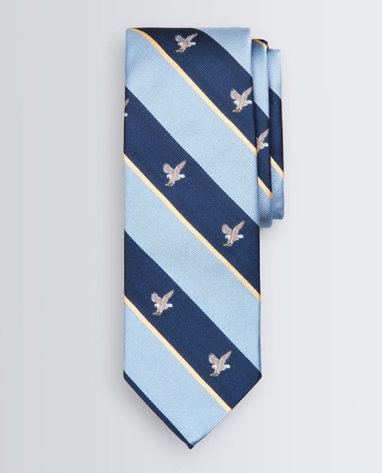 Eagle-Patterned Tie