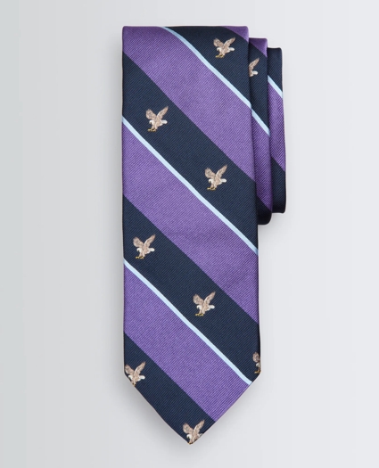 Eagle-Patterned Tie