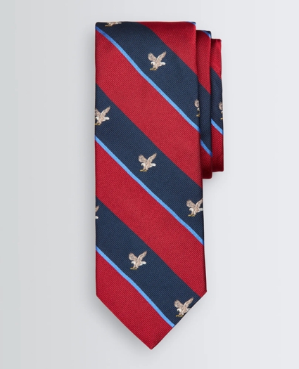 Eagle-Patterned Tie