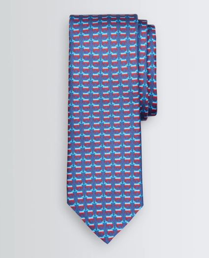 Donkey-Patterned Tie