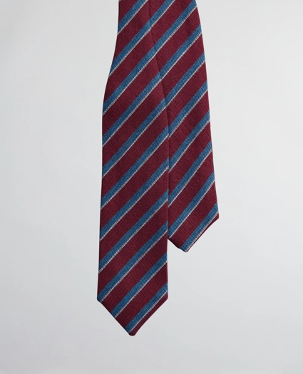 Stripe Pointed End Bow Tie, image 2