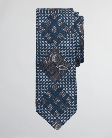 Patchwork Print Tie