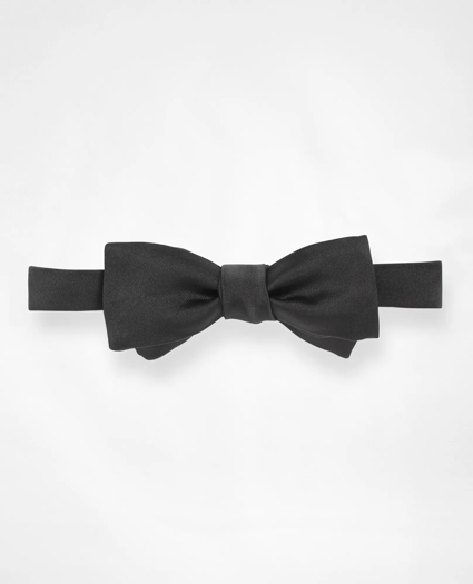Formal Square End Satin Bow Tie, image 1