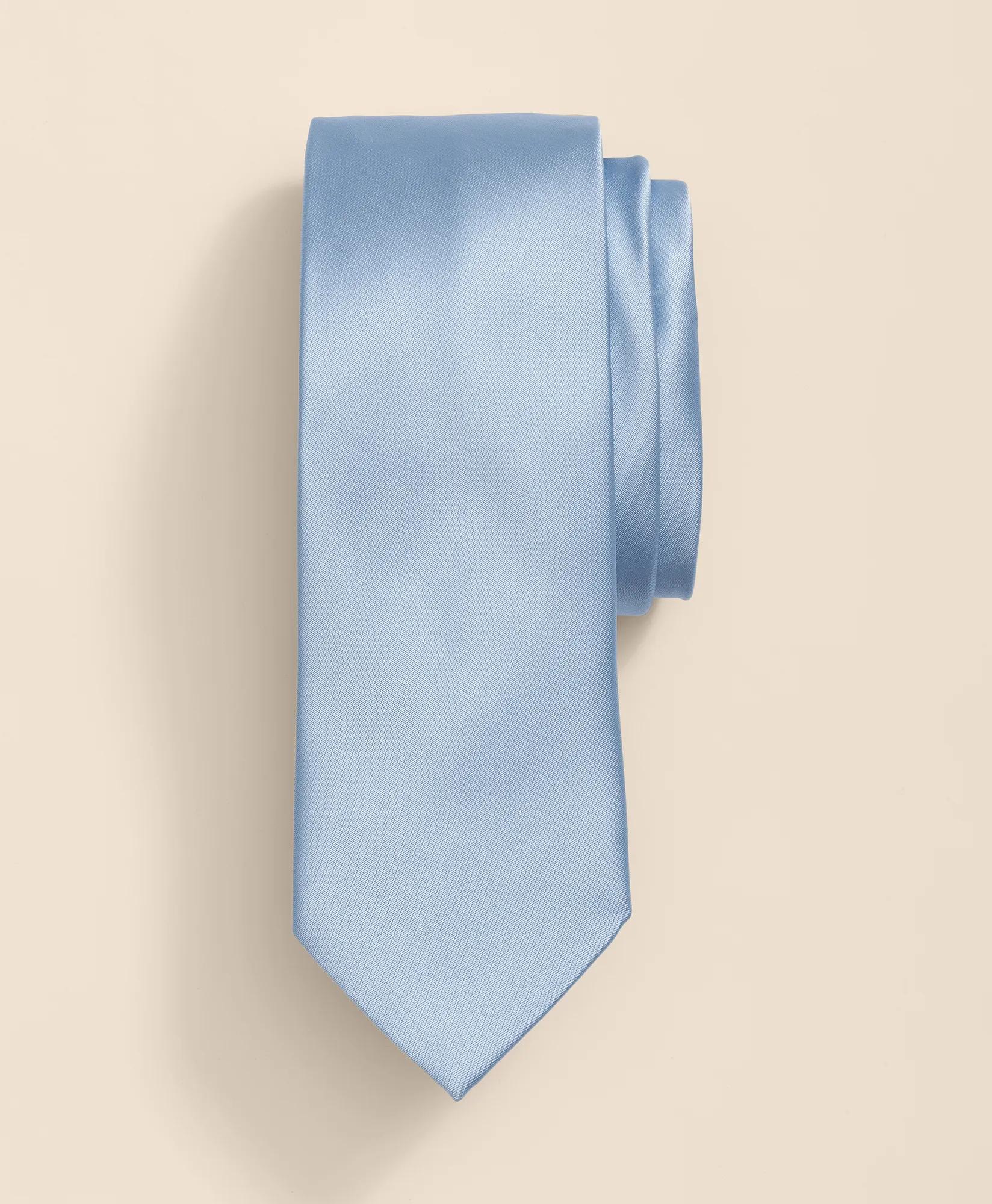 Formal Silk Satin Tie, image 1