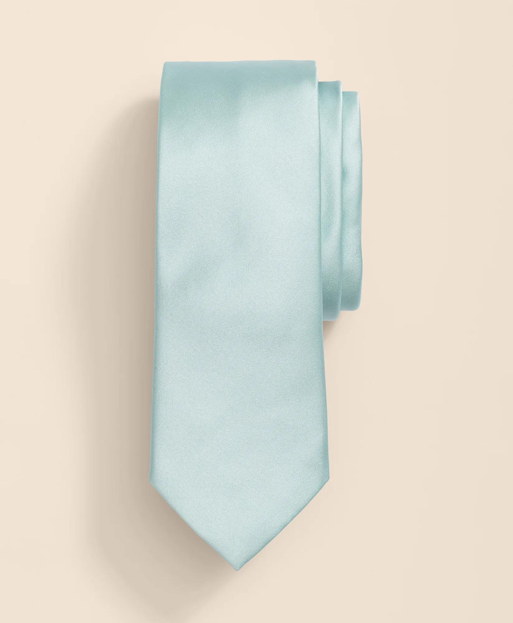 Formal Silk Satin Tie, image 1