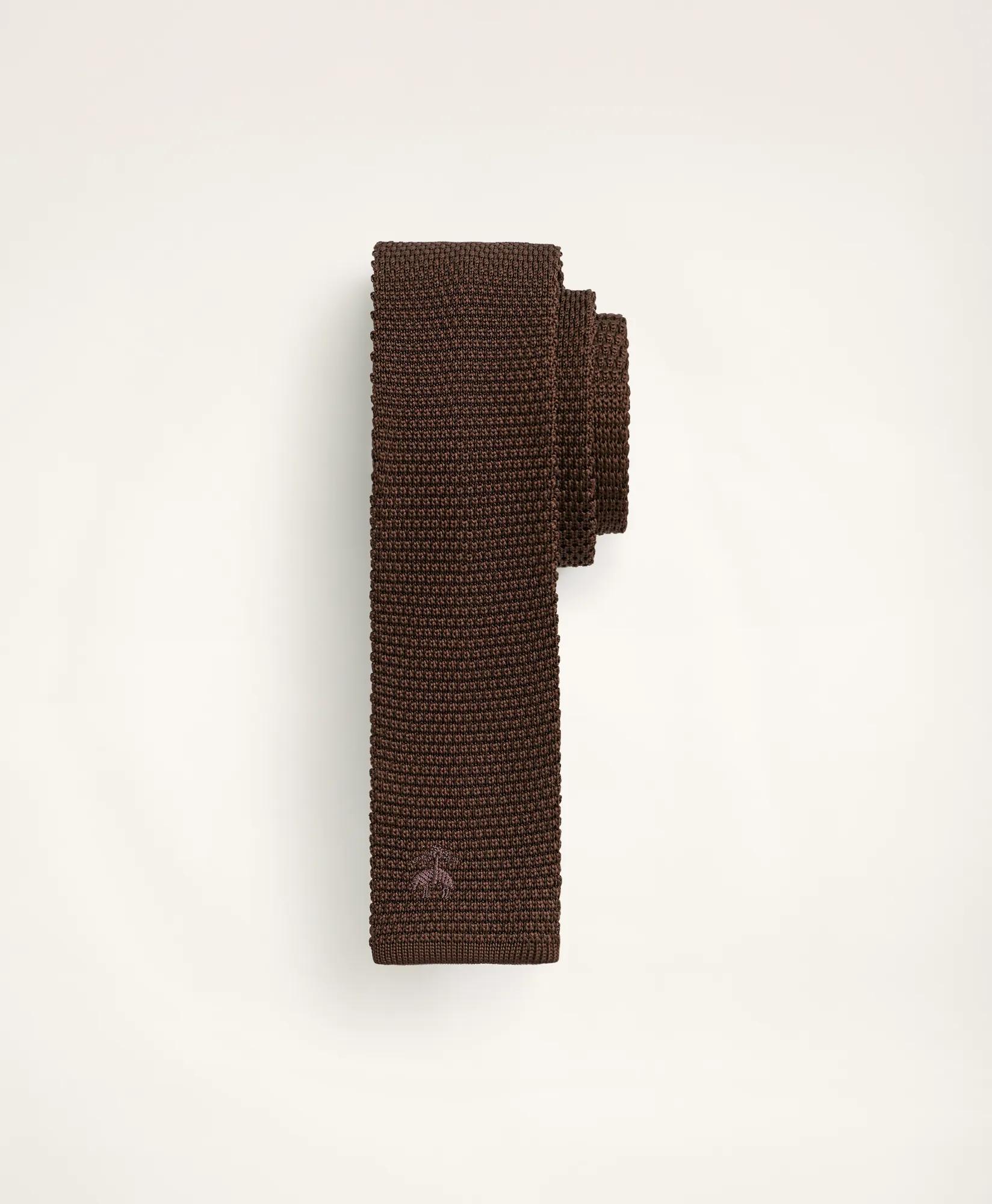 Logo Knit Tie, image 1