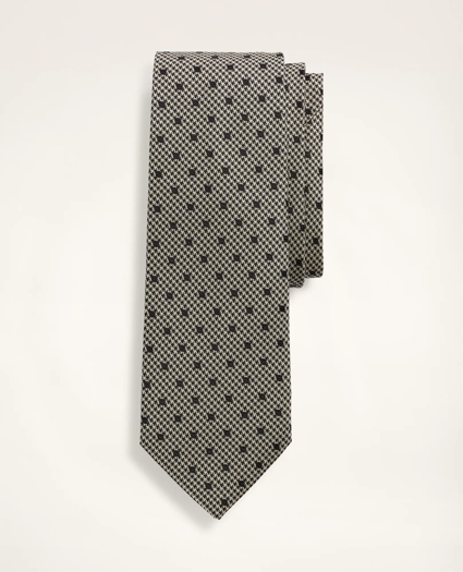 Silk Houndstooth Tie