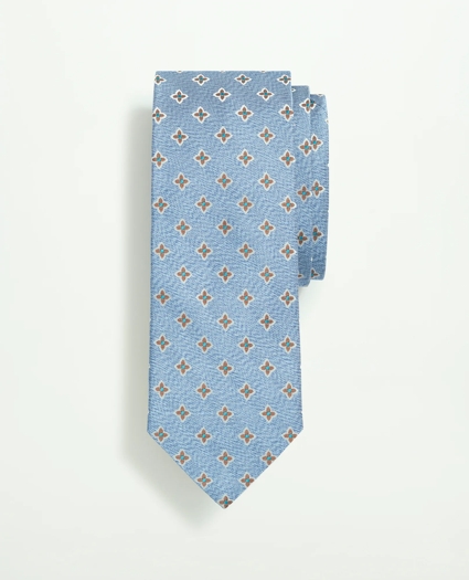 Silk Flower Pattern Tie