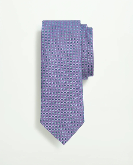 Silk Woven Mini Geo Pattern Tie