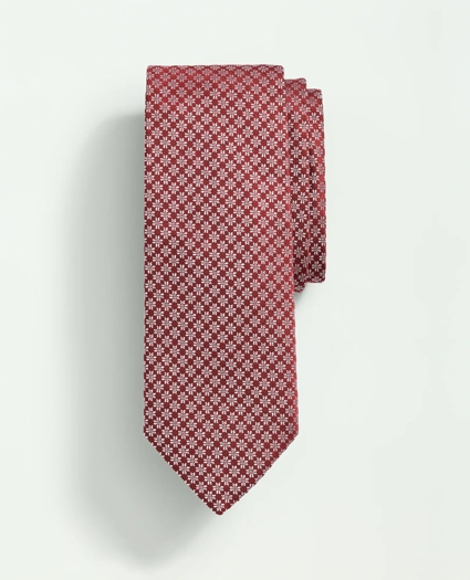 Silk Holiday Snow Flake Tie