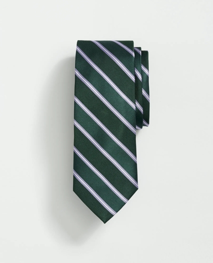 Silk Rep Striped Tie