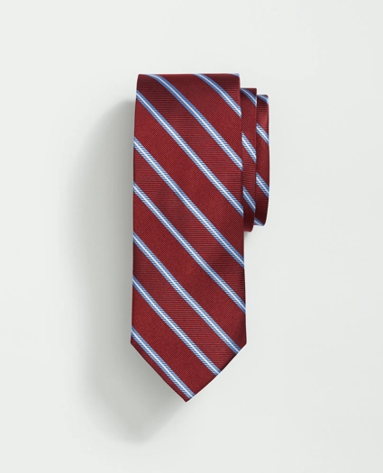 Silk Rep Striped Tie