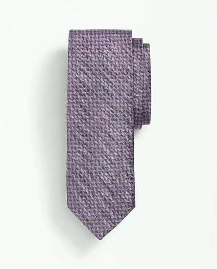Silk Woven Alternating Herringbone Tie