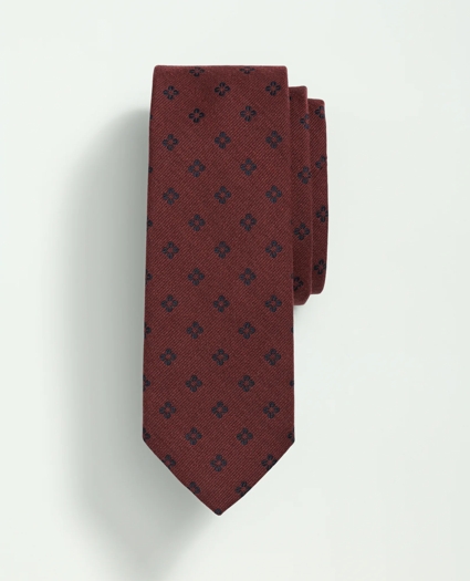 Wool Silk Floral Tie