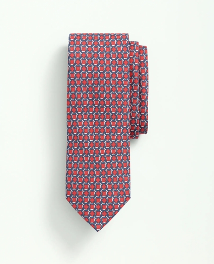 Silk Bold Circle Link Tie
