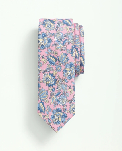 Silk Floral Paisley Tie