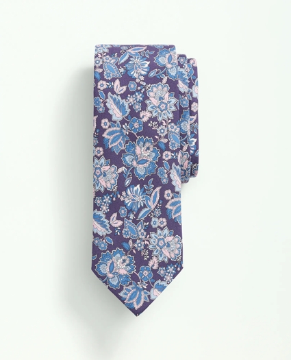 Silk Floral Paisley Tie